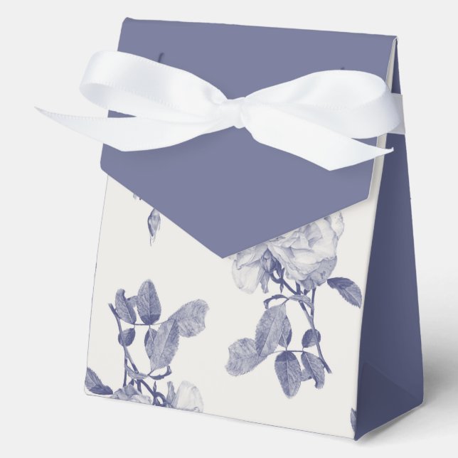 Elegante Rose Geschenkschachtel (Vorderseite)