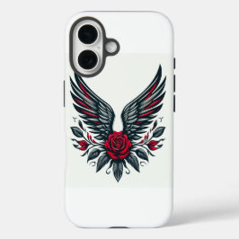 Elegante Rose Print Mobile Cover - Style & Protect