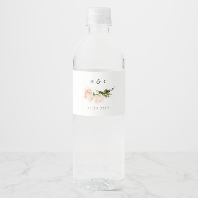 Elegante Rose Romance Wedding (Vorderseite)