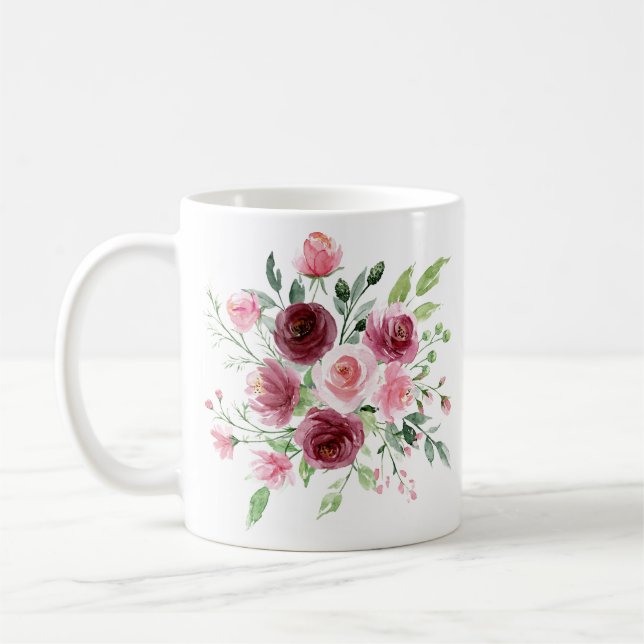Elegante Rose Tasse (Links)