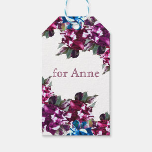 Elegante, Rosenblumen individuelle Geschenkanhänge Geschenkanhänger