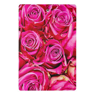 Elegante Roses Mini-Zwischenablage Mini Klemmbrett