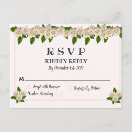 Elegante Roses Roses Rosa Rosa Rosa UAWG Postkarte