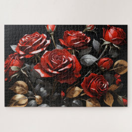 Elegante Rote Rosen