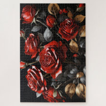 Elegante Rote Rosen