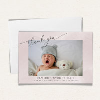 Elegante Rötliche Textur Schrift Baby Geburt Zwei