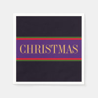 Elegante Royal Lila Black CHRISTMAS