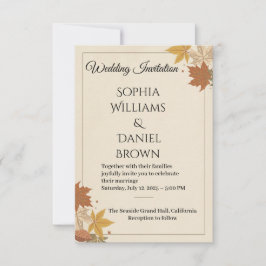 Elegante RSVP Card - Olive Green Wedding Suite 202