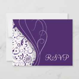 Elegante RSVP-Karten RSVP Karte