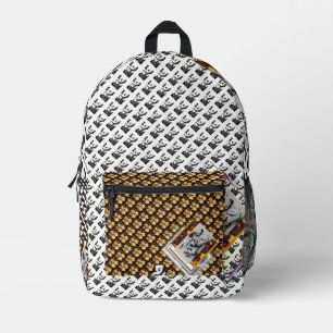 Elegante Rucksäcke, Sling-Beutel und Druckausschni Bedruckter Rucksack