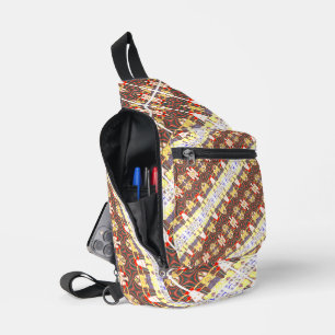 Elegante Rucksäcke und Sling-Taschen. Niedliche Ki