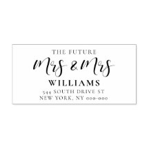 Elegante Rücksendeadresse