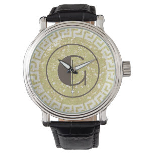 Elegante Runde Personalisiert Armbanduhr