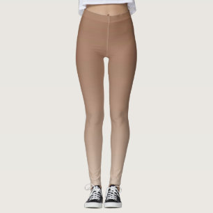 Elegante Rustikale Bronze Leggings