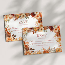 Elegante Rustikale Herbst-Hochzeit mit Blumen