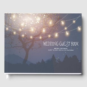 elegante rustikale Hochzeit Gästebuch