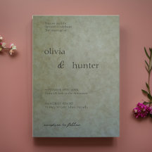 Elegante Sage Gold Wedding