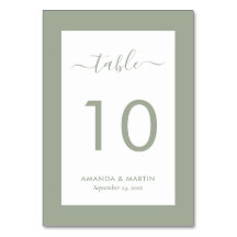 Elegante Sage Green Wedding