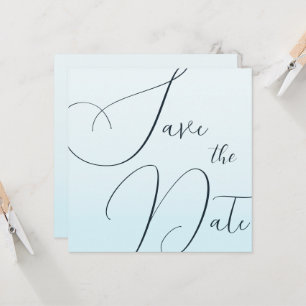 Elegante Save the Date anpassbare Vorlage