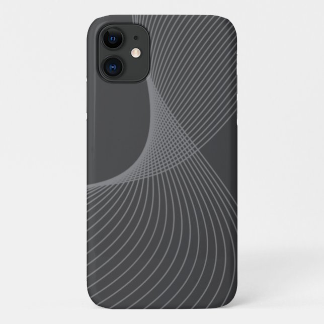 Elegante, schicke, einfache, moderne Grafikmusterk Case-Mate iPhone Hülle (Rückseite)
