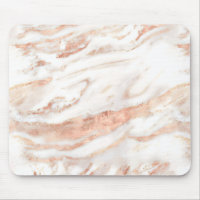 Elegante schicke Kupfer-Rose Gold-Marmor