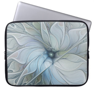 Elegante Schönheit Moderne Abstrakte Fraktal Kunst Laptopschutzhülle