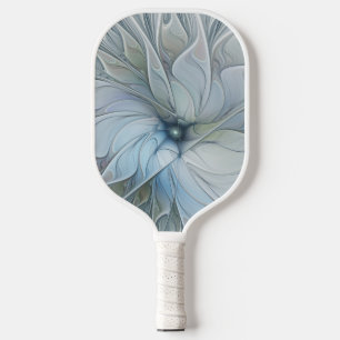 Elegante Schönheit Moderne Abstrakte Fraktal-Kunst Pickleball Schläger