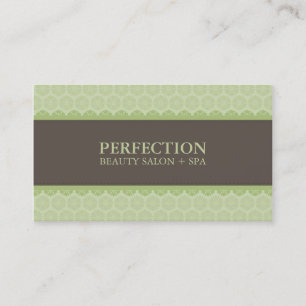 ELEGANTE SCHÖNHEITS-VISITENKARTE:: Perfektion 6BL Visitenkarte
