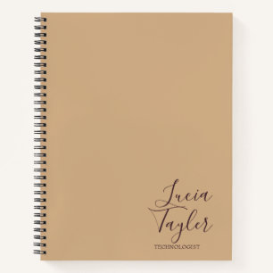 Elegante Schreibweise Notizbuch