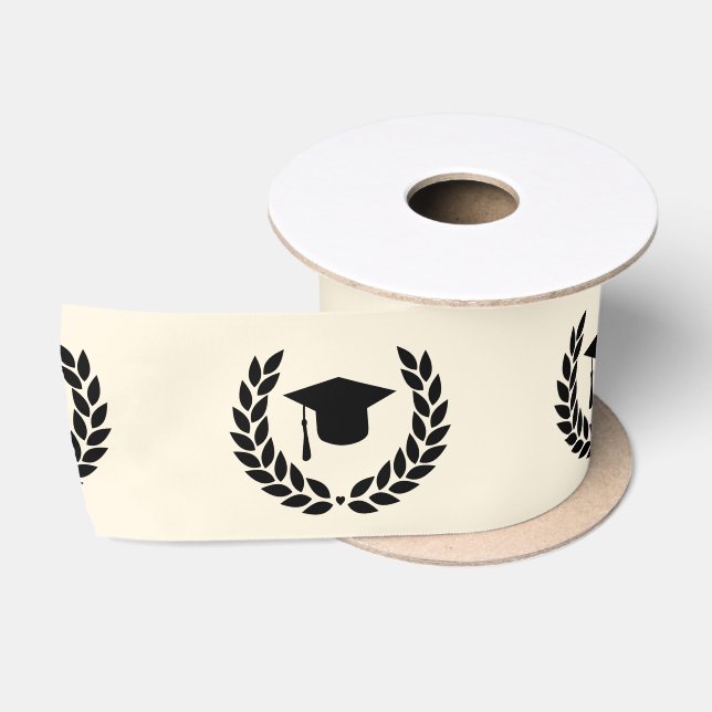 Elegante Schule und Uni-Abschluss Satinband (Spule)