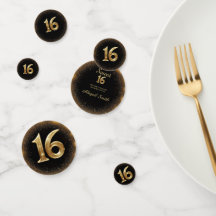 Elegante Schwarz & Gold