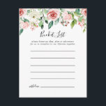 Elegante Schwarz-Herbst-Blätterzettelkarten Postkarte<br><div class="desc">Diese eleganten Herbst-Blumenzettel sind der ideale Begleiter für einen modernen Hochzeitsempfang oder ein modernes Brautparty. Die Einrichtung besteht aus illustriert rosa, rot-weiß rosa Rosen, von Grünblättern umgebene Bäume, die die wunderschönen Herbstfarben noch verstärken. Das Schild der Schaufelliste wird separat verkauft.</div>
