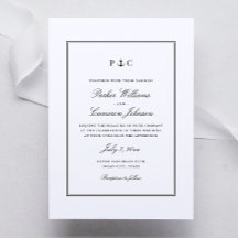 Elegante Schwarz-Weiß-Ankerhochzeit