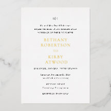 Elegante Schwarz-Weiß-Klassik-Hochzeit