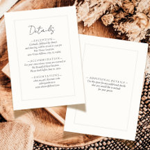 Elegante Schwarz-weiße Hochzeitsplatemark Ivory De