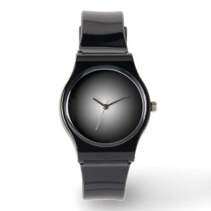 Elegante Schwarze Minimalistische Uhr - Sleek Mode