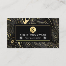 Elegante schwarze und goldene Geode Strata Texture