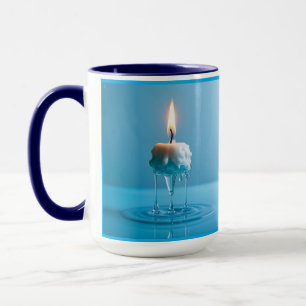 Elegante schwebende Kerze Tasse