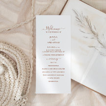 Elegante Script Minimal Wedding