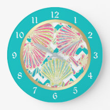 Elegante Seashells Zickzack