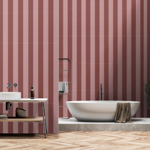 Elegante Seide-Rose und glänzend rosa Streifenmust Tapete
