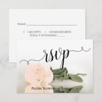 Elegante Sepia Peach Rose Spiegelungen Hochzeit