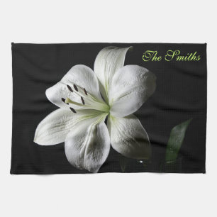 Élégante Serviette blanche *Personnaliser*