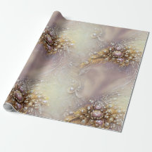 Elegante silberne goldene Federn, Perlen und Perle