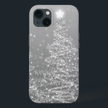 Elegante Silver Christmas Sparkling Trees Case-Mate iPhone Hülle<br><div class="desc">Elegantes Weihnachten Sparkling Bäume Silberes Designgeschenk. Eine elegante Geschenkidee für jeden Teenager und Erwachsenen.  Vollständig anpassbar! Einfach zu bedienen und leicht zu personalisieren.</div>
