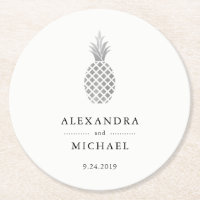 Elegante Silver Pineaple Wedding