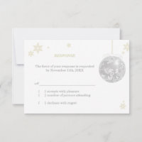 Elegante Silver Winter Wedding UAWG