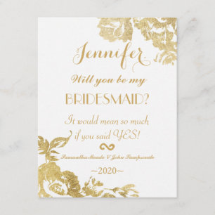 Elegante Simple Modern Rose Floral Einladung