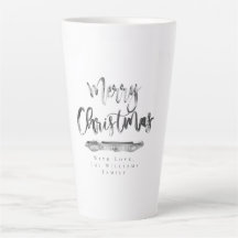 Elegante Skripte Frohe Weihnachten und glückliches