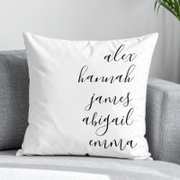 Elegante Skriptkids nennen Personalisierte Familie
